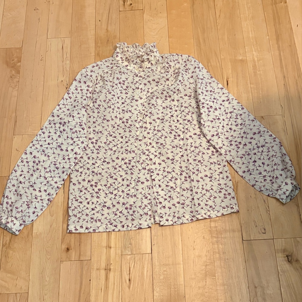 Floral Long Sleeve Blouse